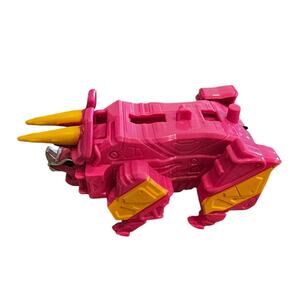 Bandai Power Rangers Dino Charge Megazord Part pink Yellow Triceratops